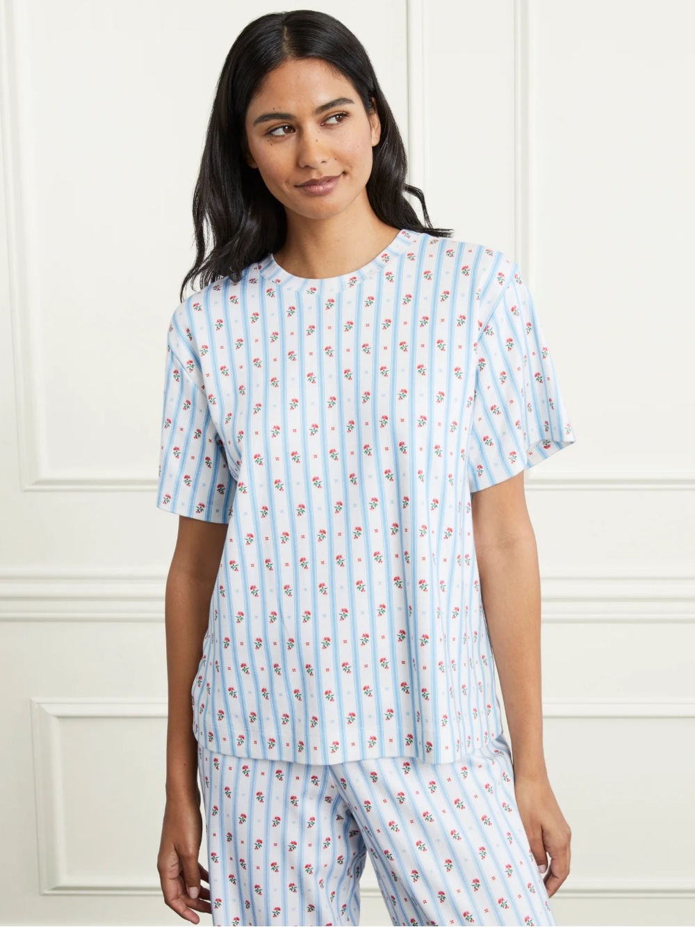 New Hill House Charlotte Sleep Tee 100% Organic Interlock Cotton Short Sleeve